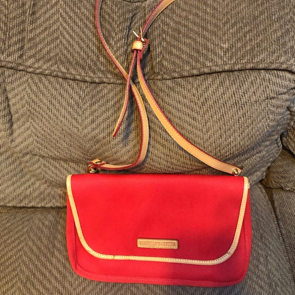 Dooney and Bourke Red Purse Crossbody